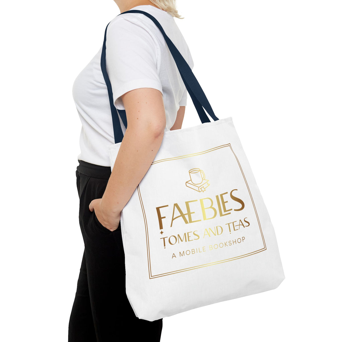 Faebles Tomes and Teas Bookshop Tote