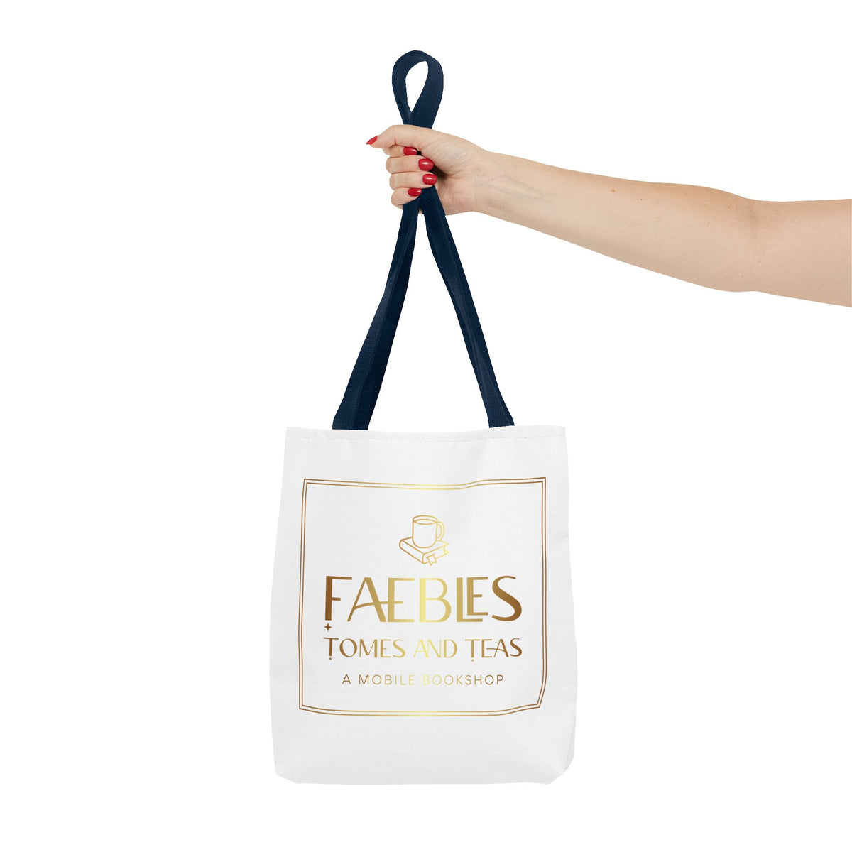 Faebles Tomes and Teas Bookshop Tote