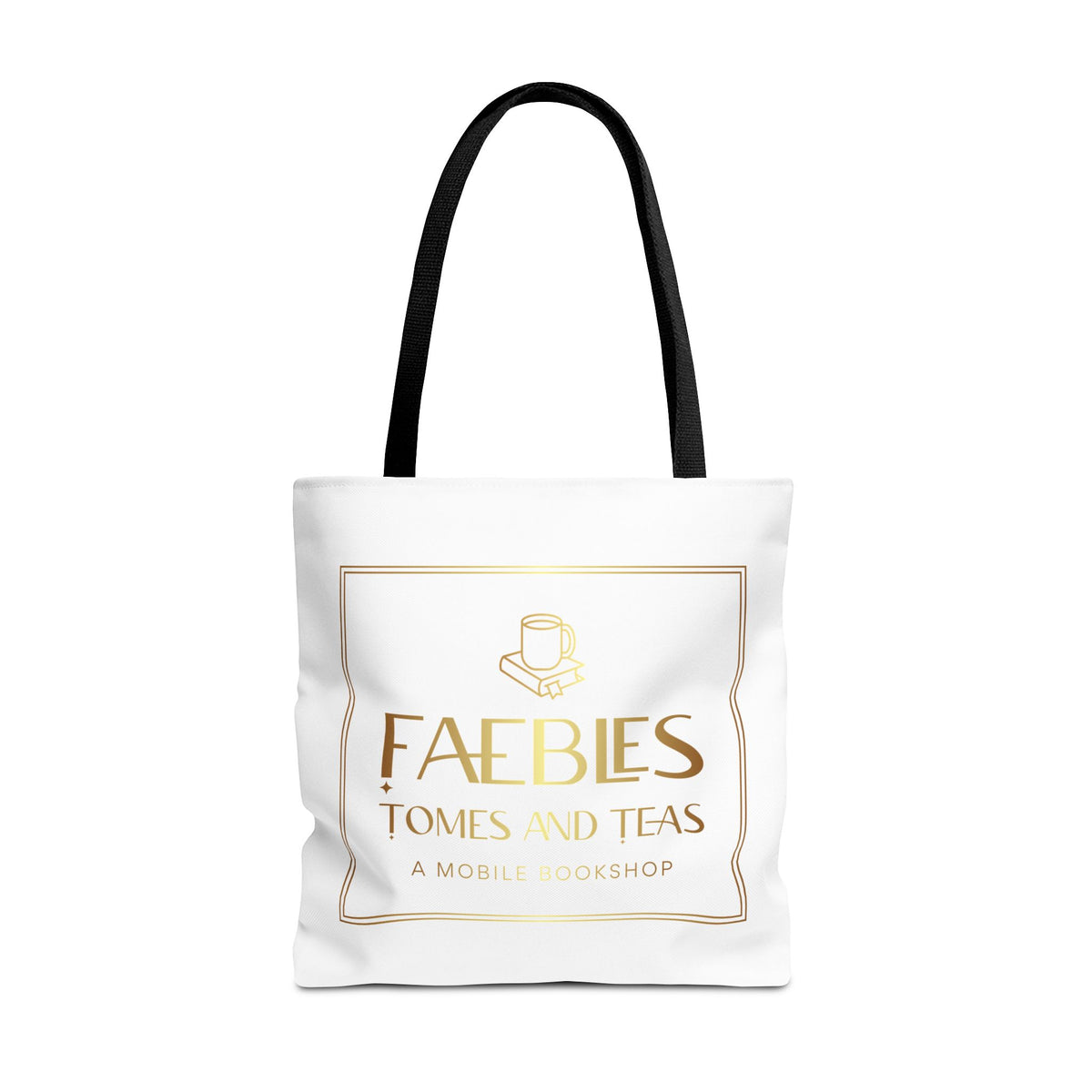 Faebles Tomes and Teas Bookshop Tote