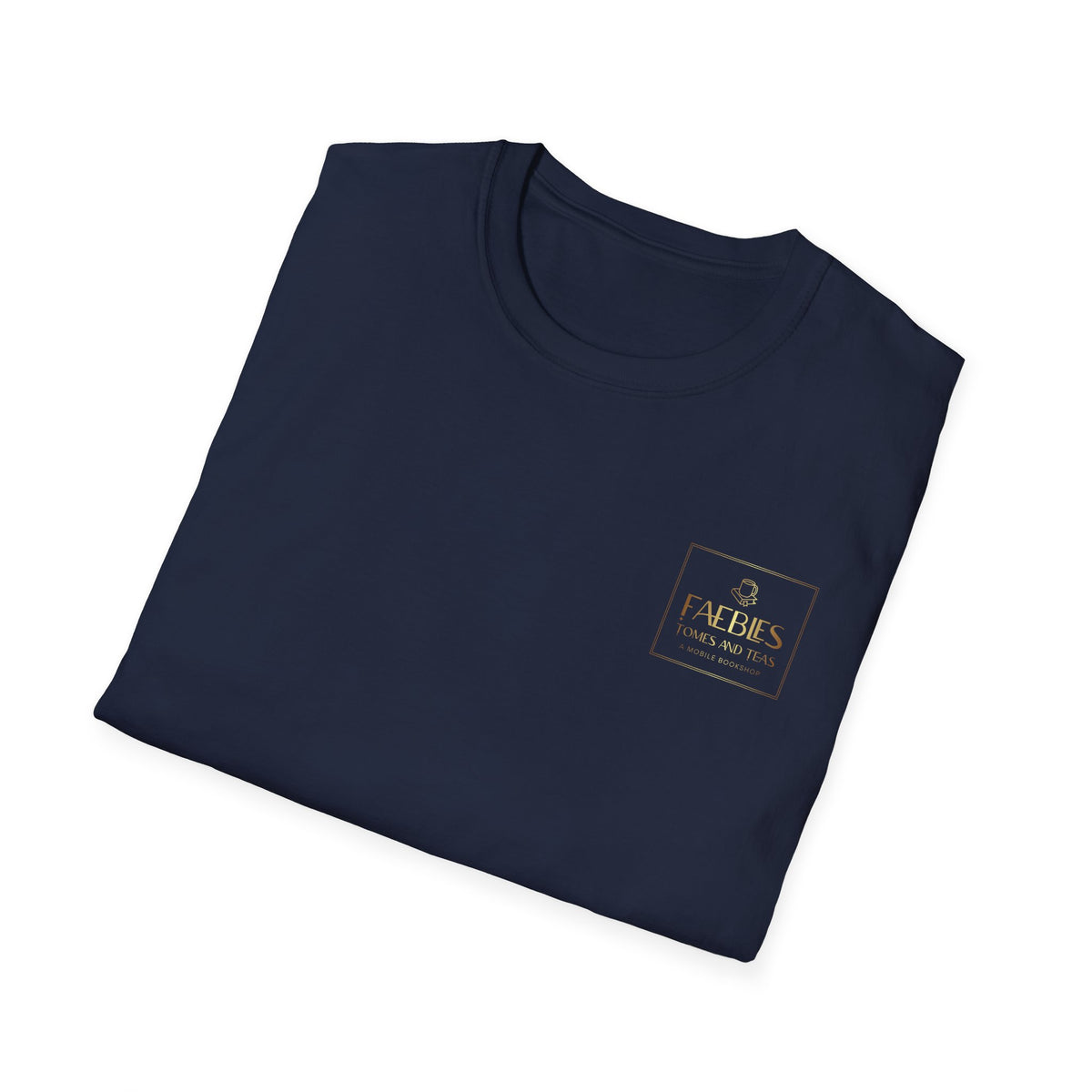 Black Cats & Book Stacks T-Shirt — Cozy Witchy Reading Tee