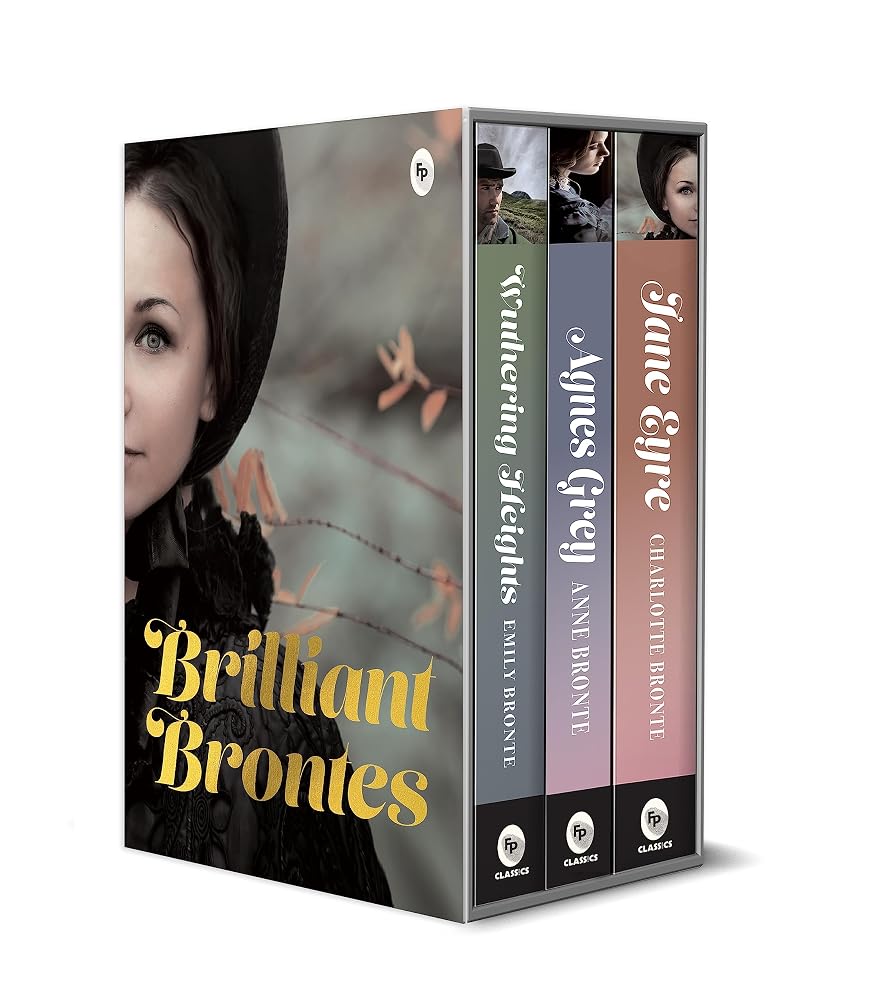 Brilliant Brontes Boxed Set [Box Set of 3] – Timeless Classics Stories by Bronte Sisters / Explore Themes Like Love/Loss/Morality / Stories Books (Fingerprint! Classics) cover image