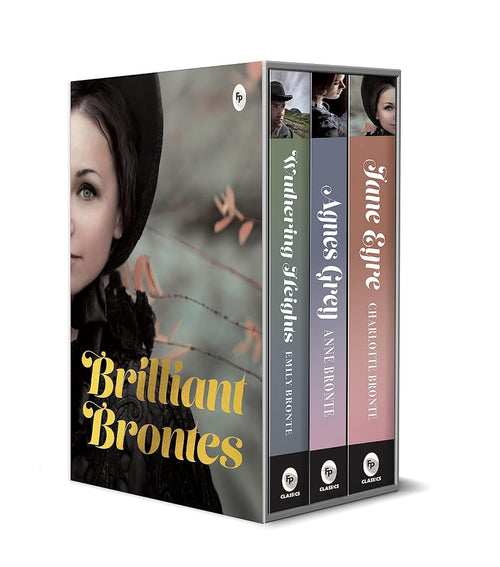 Brilliant Brontes Boxed Set [Box Set of 3] – Timeless Classics Stories by Bronte Sisters / Explore Themes Like Love/Loss/Morality / Stories Books (Fingerprint! Classics) cover image