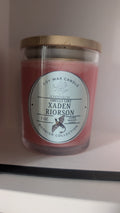 Smells Like Xaden Riorson 7 oz soy wax candle by Bonded Glow