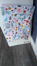 Honeybee Garden quilted book sleeve