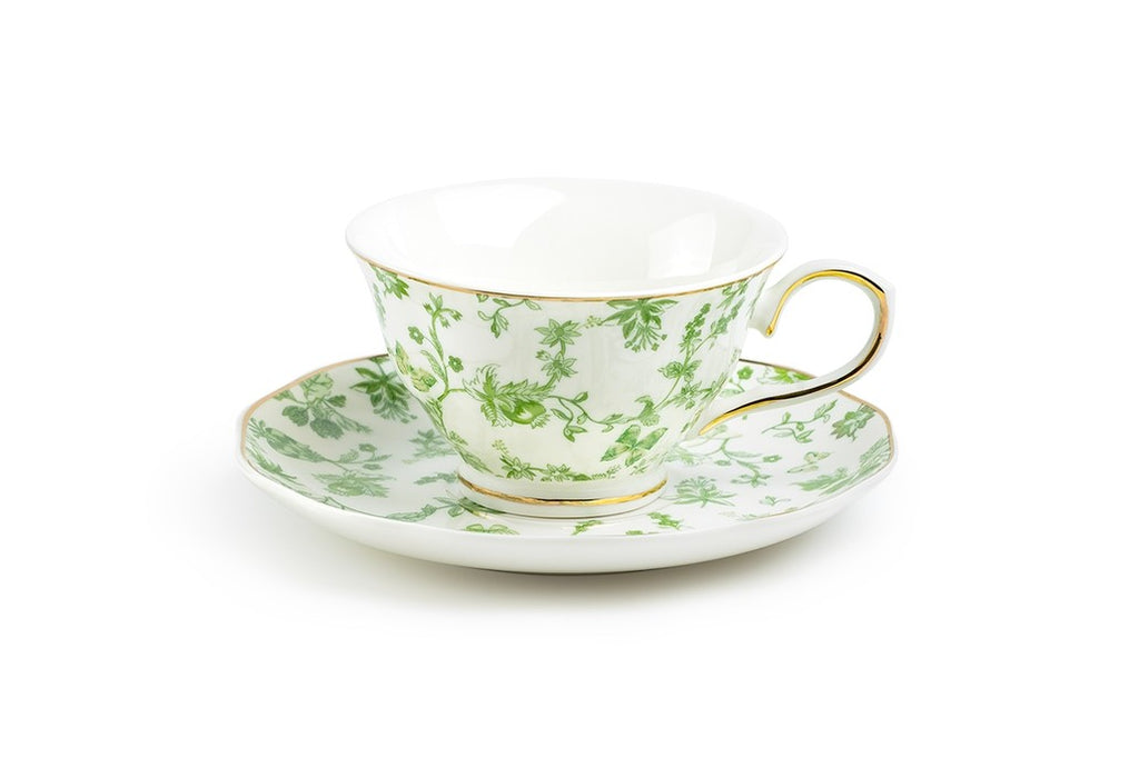 Greeny Garden Tea Cup