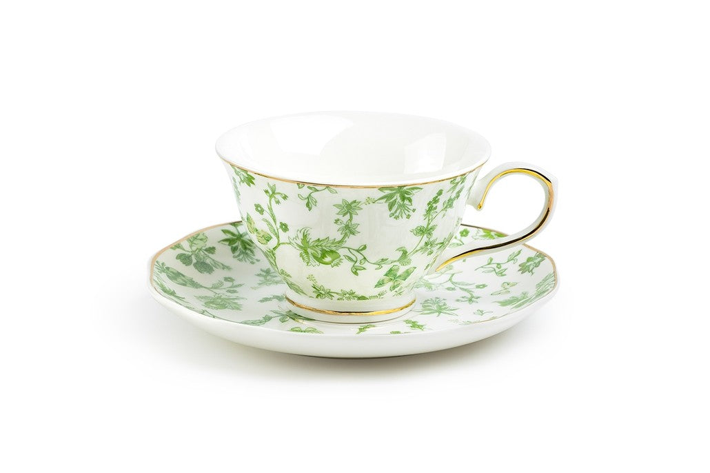Greeny Garden Tea Cup
