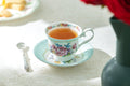 Marie Rose Mint 6oz Bone China Tea Cup and Saucer