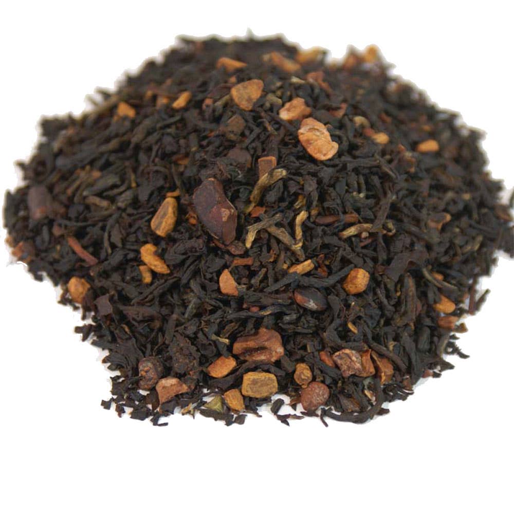 Cinnamon Chocolate Brownie Organic Black Tea - 4 Ounce Tin