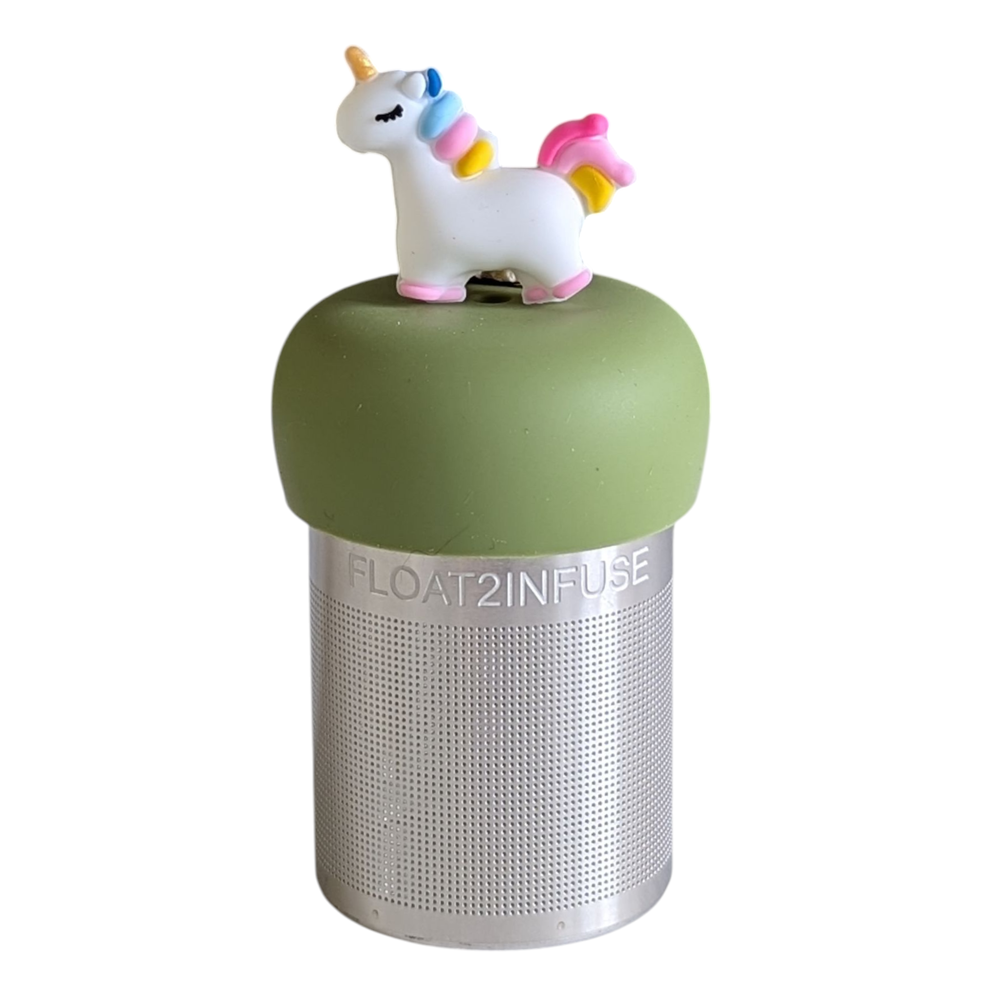 Sparkly Unicorn | Floating Tea Infuser | Green Base | White