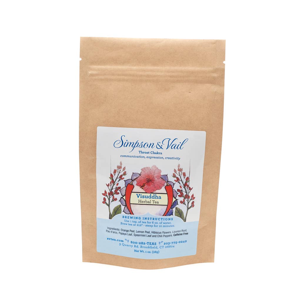 Throat Chakra (Visuddha) Tea - 1 oz Package
