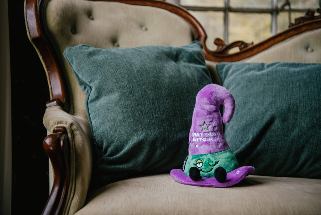 Witch Hat  Quit Your Witchin Plush Toy Funny Cute Gift