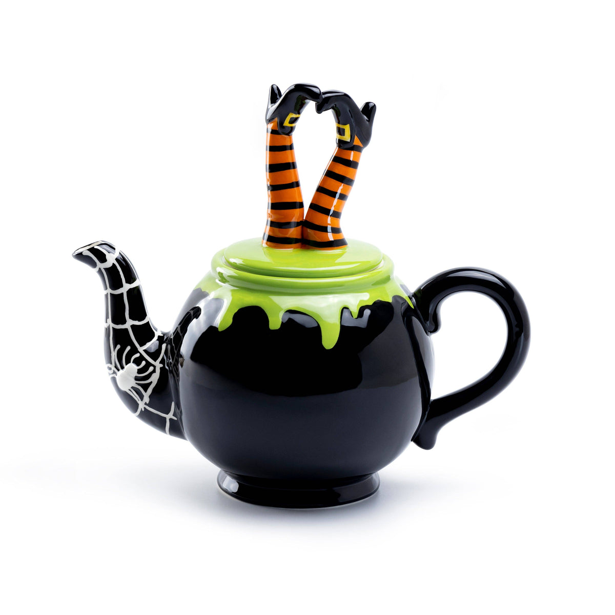 Halloween Witch's Cauldron 36oz Teapot