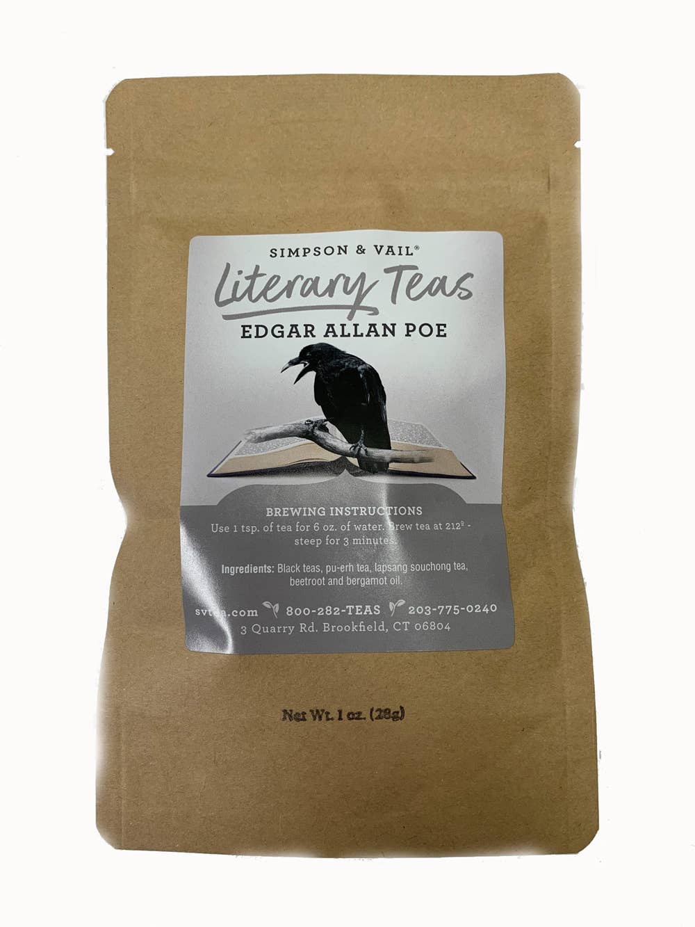 Edgar Allan Poe's Black Tea Blend - 1oz