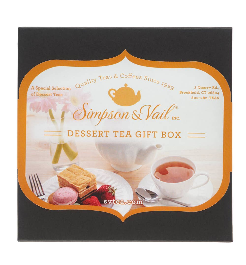 Dessert Tea Sampler Gift Box - 10 Packages