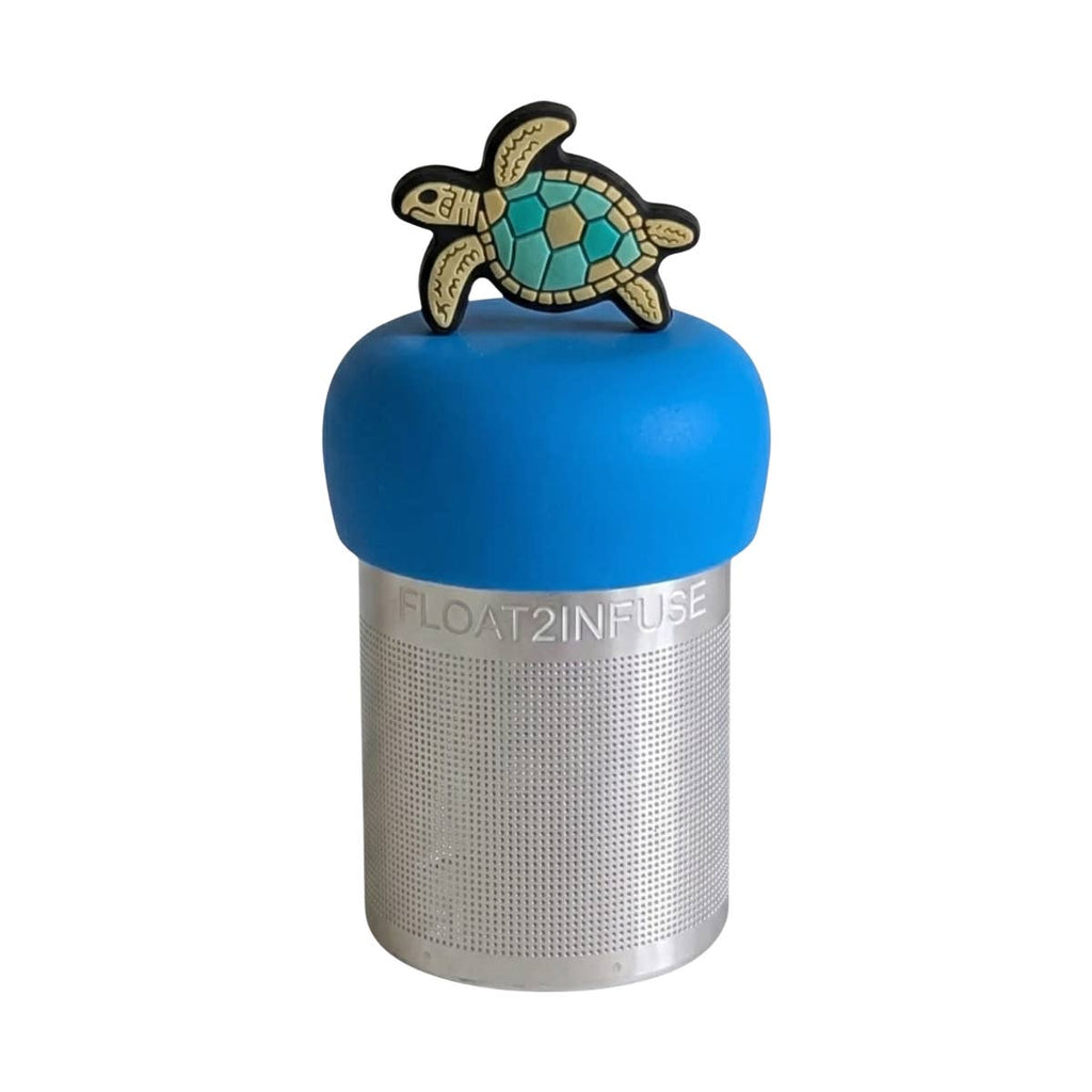 Sea Turtle | Floating Tea Infuser | Blue Base |Green Turtle
