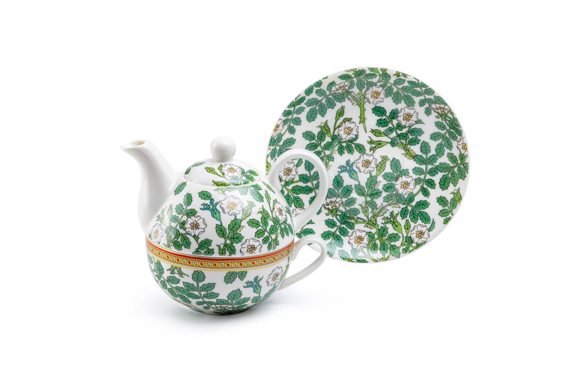 Gardenia Charm Fine Porcelain Tea For One Set
