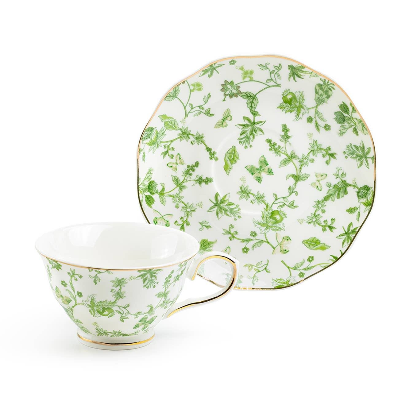Greeny Garden Tea Cup