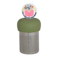Girls Love Books| Floating Tea Infuser | Green Base | Pink