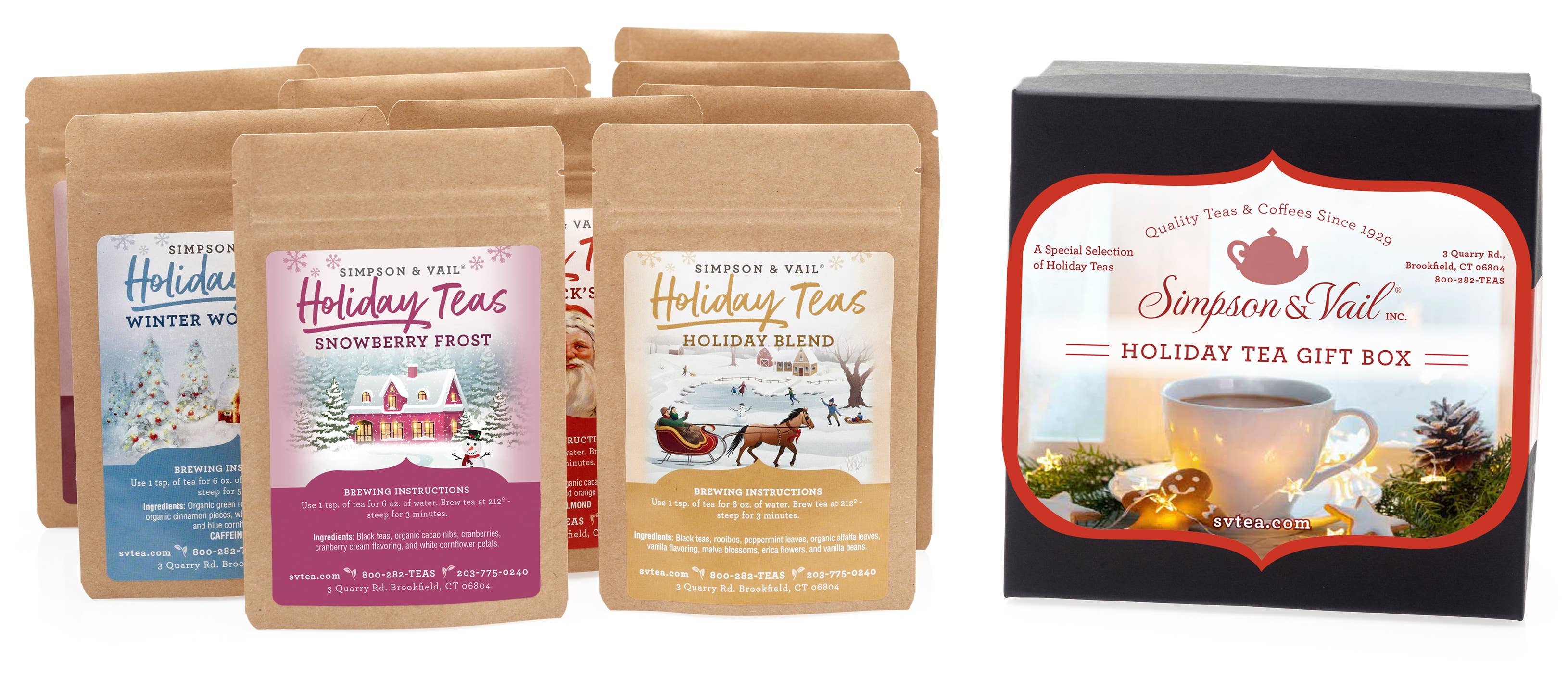 Holiday Tea Sampler - Gift Box