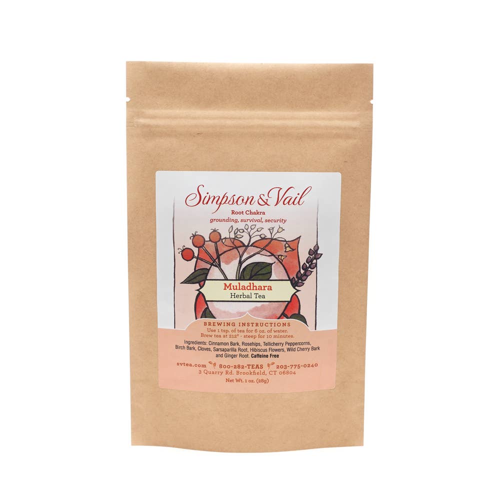 Root Chakra (Muladhara), Herbal Tea, 1 Ounce Package